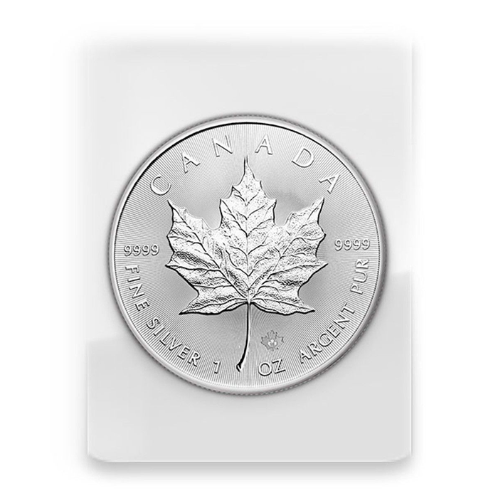 加拿大楓葉銀幣1盎司原裝封套 (0.831兩) (非全新)