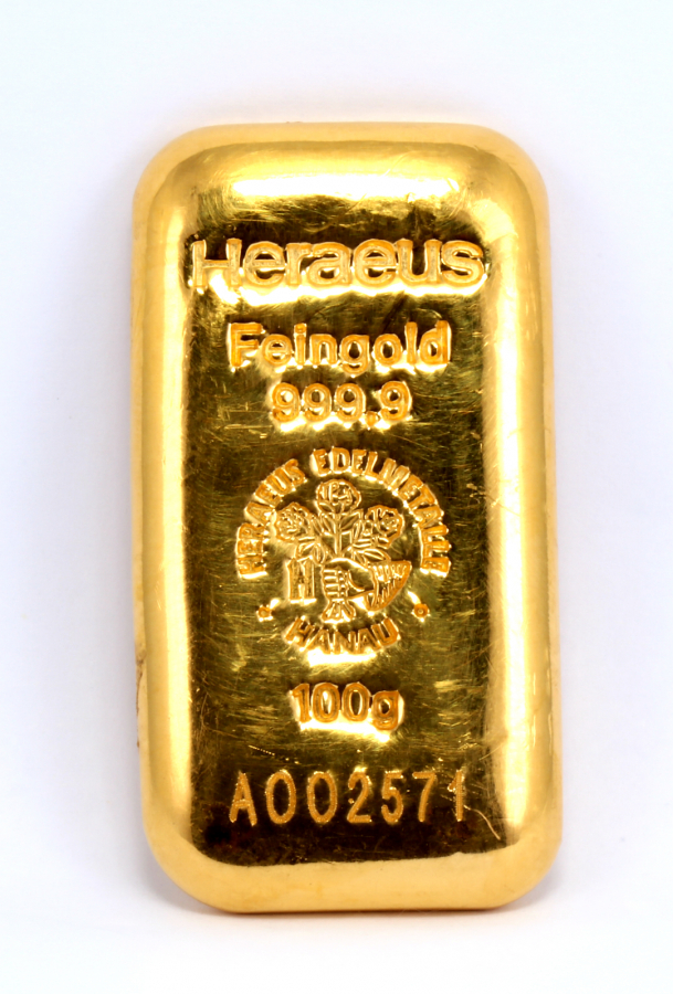 Heraeus-99.99%-Gold-Cast-Bar-100g-(With-Heraeus-certificate),Heraeus-99.99%-Gold-Cast-Bar-100g-(With-Heraeus-certificate),Heraeus-99.99%-Gold-Cast-Bar-100g-(With-Heraeus-certificate)