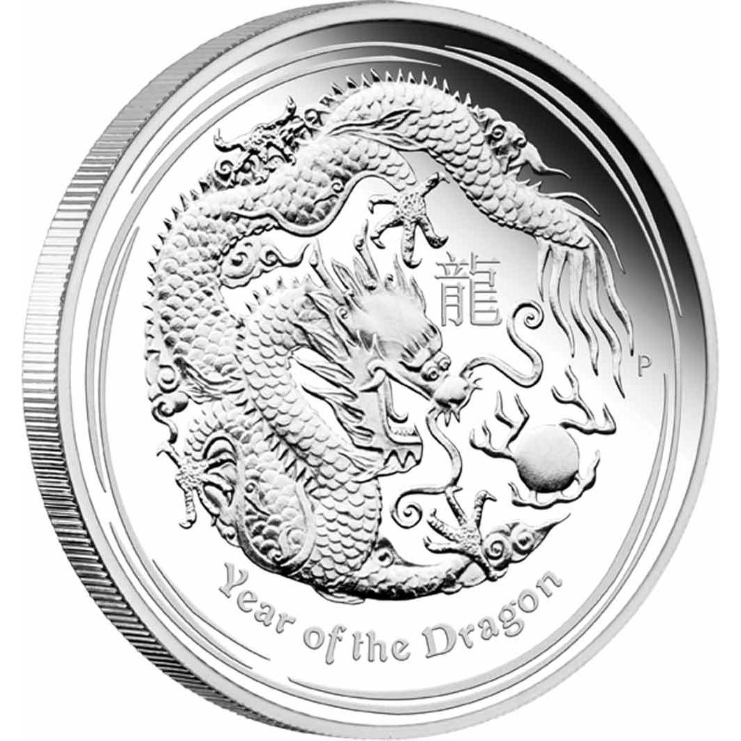 澳洲2012龍年生肖銀幣1公斤