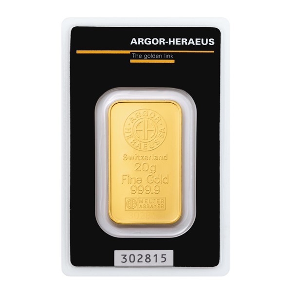 Argor-Heraeus-99.99%--Gold-Minted-Bar-20g-,Argor-Heraeus-99.99%--Gold-Minted-Bar-20g-,Argor-Heraeus-99.99%--Gold-Minted-Bar-20g-,Argor-Heraeus-99.99%--Gold-Minted-Bar-20g-