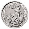 英国大不列颠女神99.9%银币1盎司 (随机年份) (0.831两) (非全新)