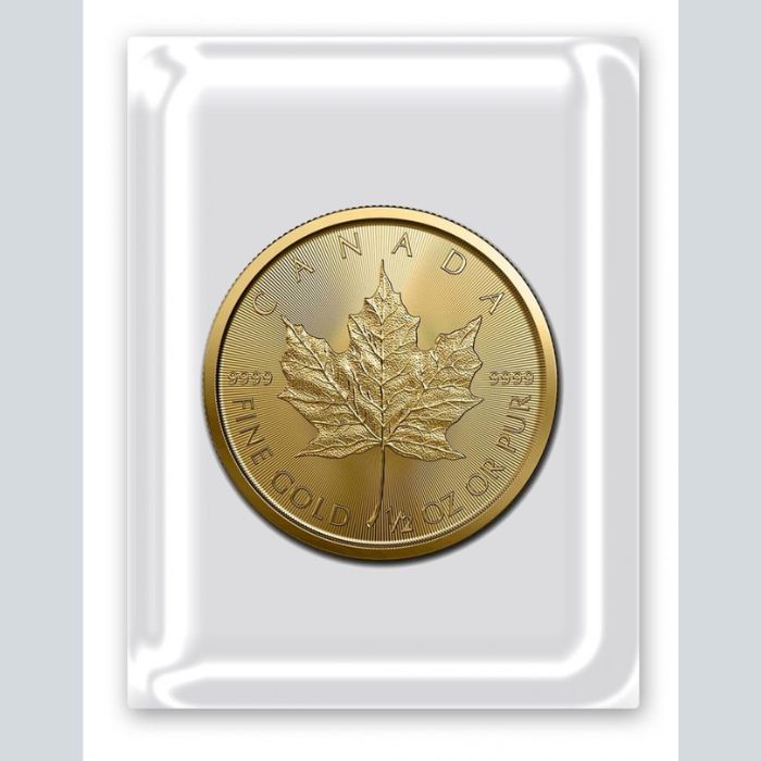 加拿大2023原裝封套楓葉99.99%金幣1/2盎司