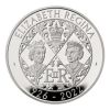 英国2022纪念英女皇伊利沙伯二世 - 皇冠系列92.5%精铸银币28.28克