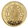 英国2023国王查理三世加冕典礼99.99%精铸金币1/4盎司