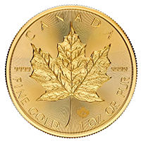加拿大2024楓葉99.99%金幣1盎司
