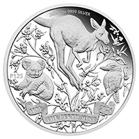 澳洲2024珀斯鑄幣廠125週年99.99% 精鑄銀幣1盎司