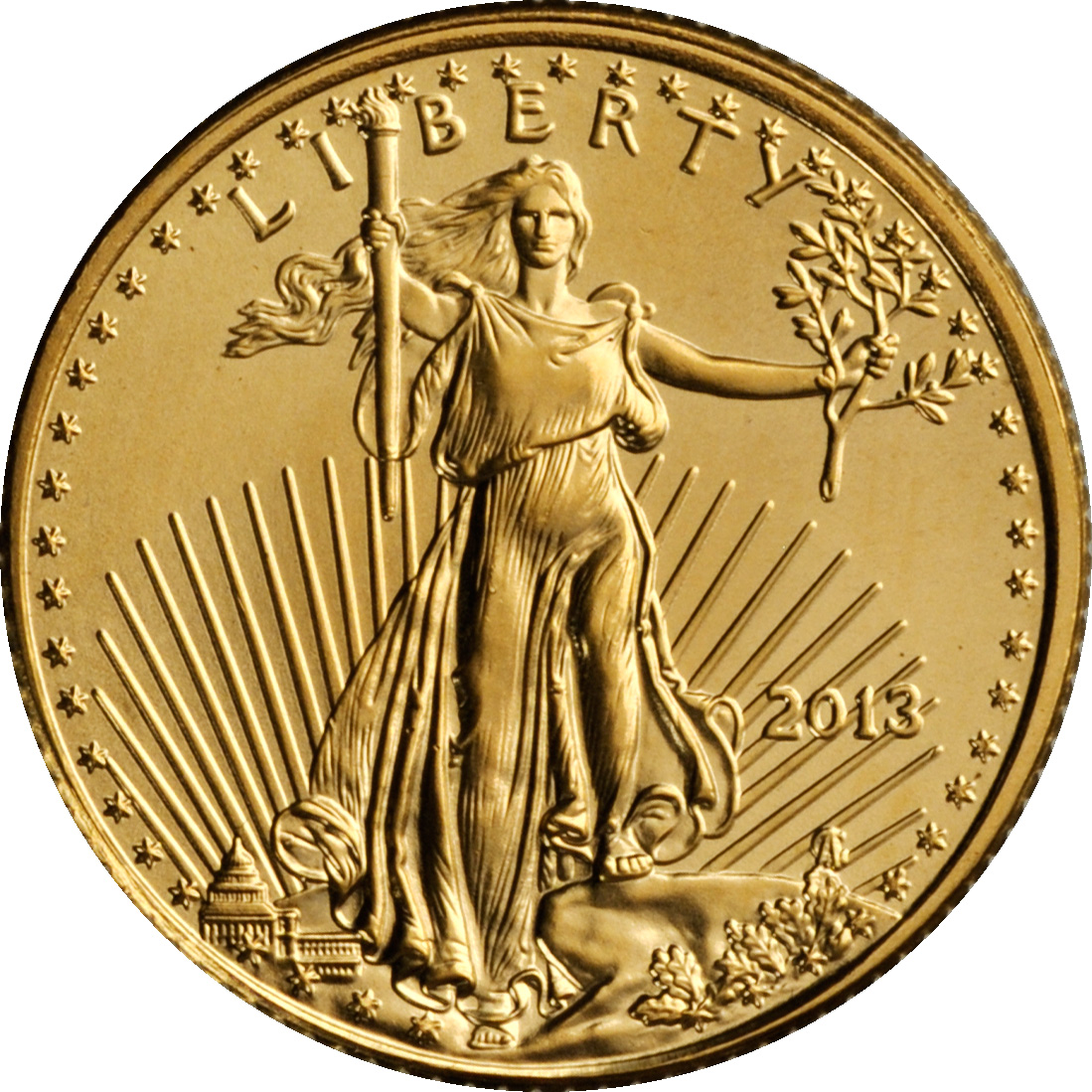 美國鷹揚金幣1盎司(隨機年份)