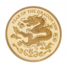 British-Royal-Mint-2000-Hong-Kong-Millennium-Year-Of--The-Dragon-91.6%-Gold-Proof-Medal-15.98克
