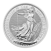 英國2026不列顛女神99.9%普制銀幣1盎司 (0.831兩)