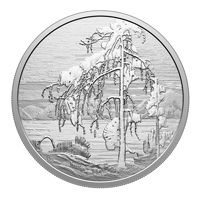 加拿大2026傑克松(北美短葉松) - 湯姆·湯姆森作品99.99% 精鑄銀幣2盎司