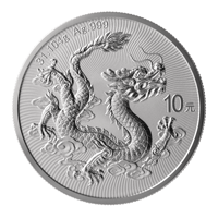中國2026龍年99.9%普制銀幣1盎司 (0.831兩)
