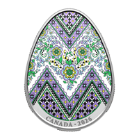 Canada 2026 Pysanka 99.99% Proof Silver Coin 1oz