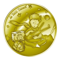 法國2026小王子 - 狐狸99.9% 精鑄金幣1/4盎司
