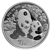 中国2024熊猫99.9%普制银币30克 （0.8015两）