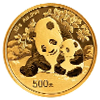 中國2024熊貓99.9%普制金幣30克 (0.8015兩)