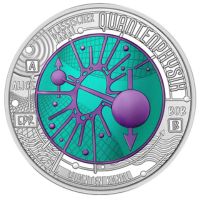 奧地利2025銀鈮合金系列 - 量子物理90% 銀幣16.5克