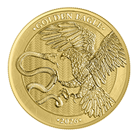 Malta 2026 Golden Eagle 99.99% BU Gold Coin 1oz (In Card) (0.831 Tael)