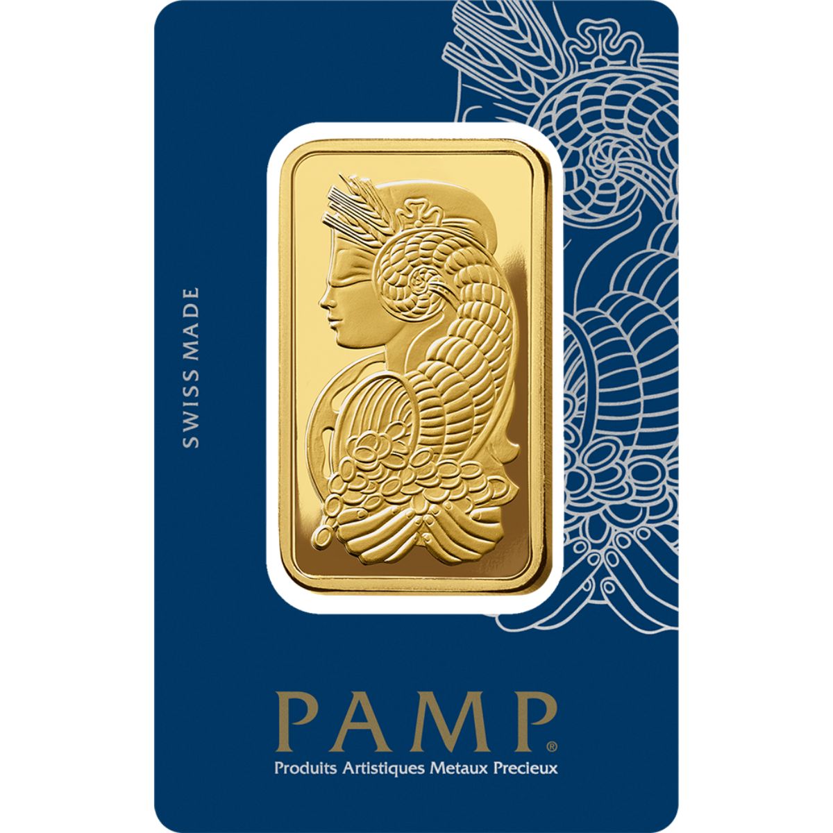 瑞士PAMP財富女神99.99% 壓鑄金條100克 (2.6717兩)
