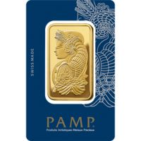 瑞士PAMP財富女神99.99% 壓鑄金條100克 (2.6717兩)