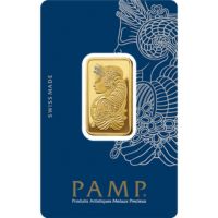 瑞士PAMP財富女神99.99% 壓鑄金條20克 (0.5343兩)