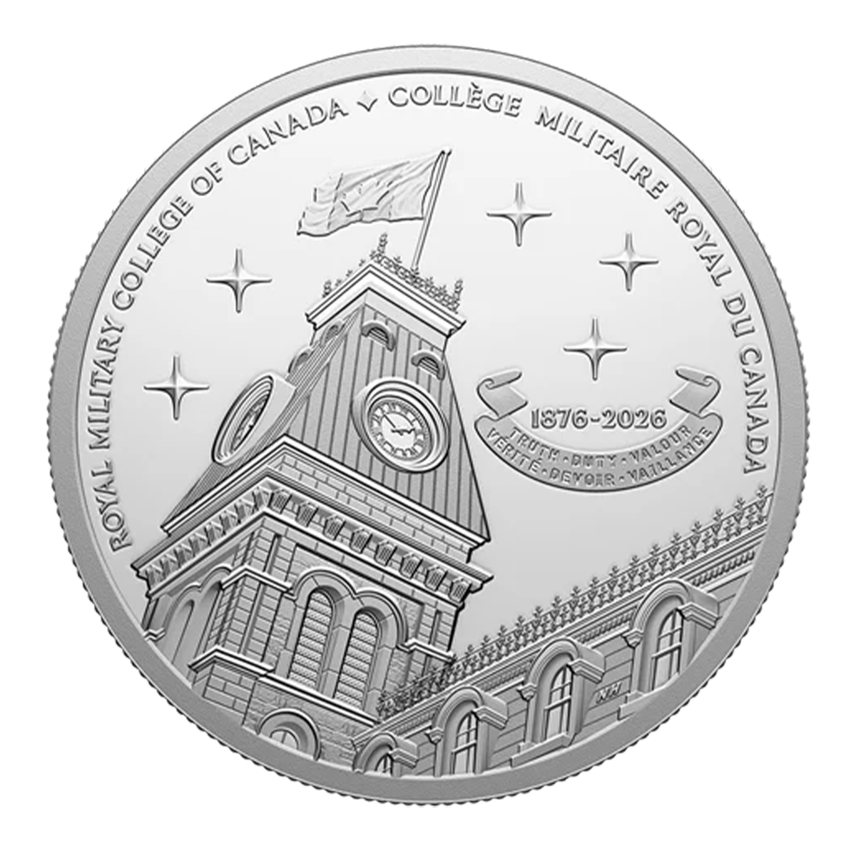 Canada 2026 150th Anniversary of the Royal Military College of Canada 99.99% Proof Silver Coin 1oz