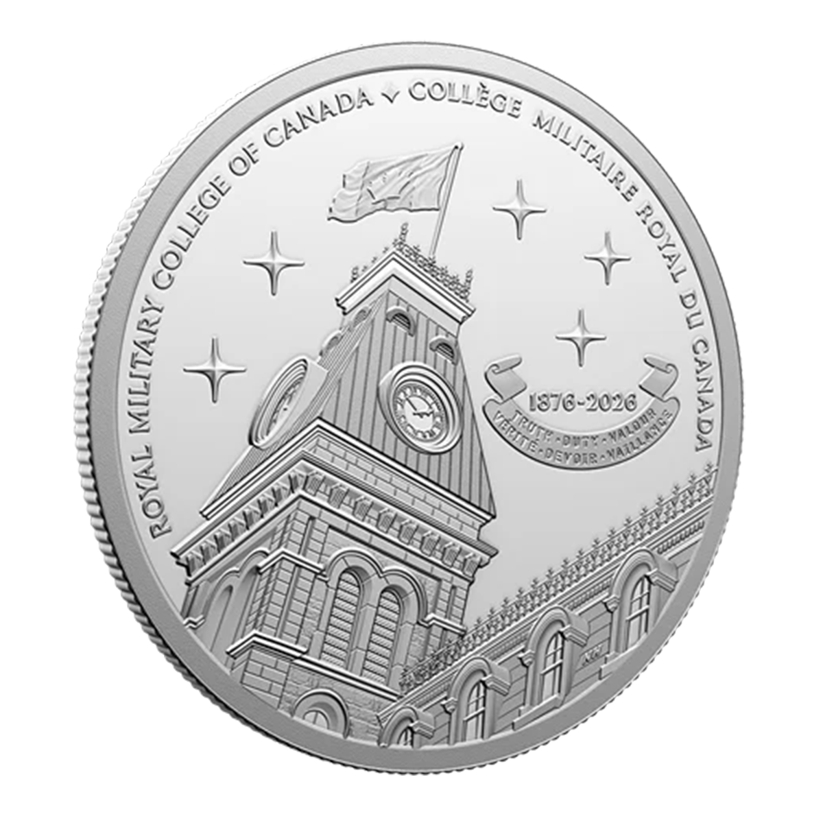 Canada 2026 150th Anniversary of the Royal Military College of Canada 99.99% Proof Silver Coin 1oz