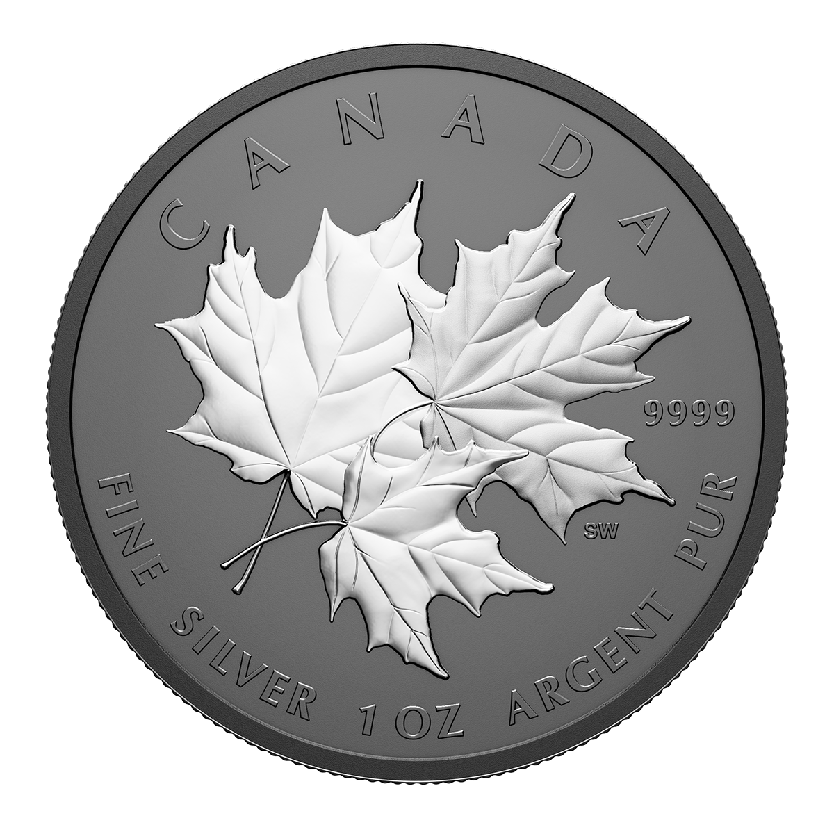 Canada 2026 Triple Maple 99.99% Matte Proof Silver Coin 1oz 