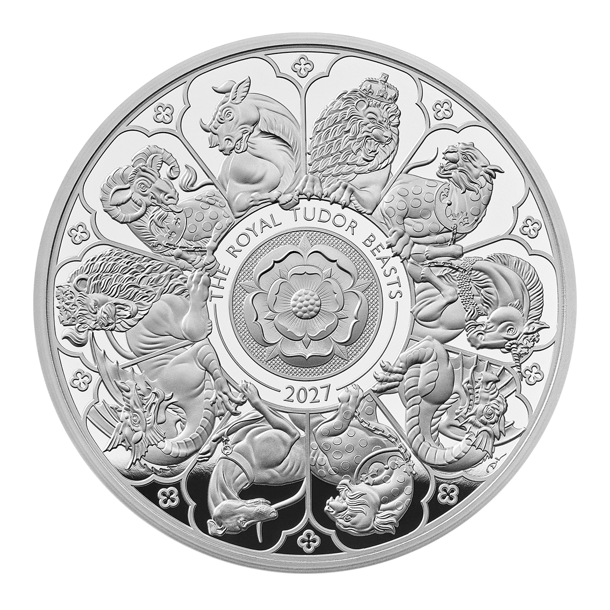 Great Britain 2027 The Royal Tudor Beasts - The Completer 99.9% Proof Silver Coin 1oz