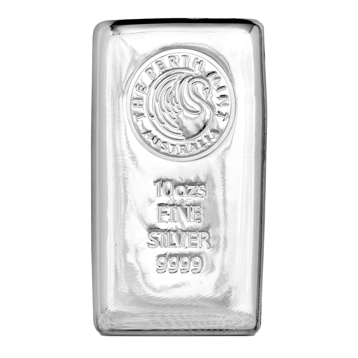 Australia The Perth Mint 99.99% Silver Cast Bar 10oz