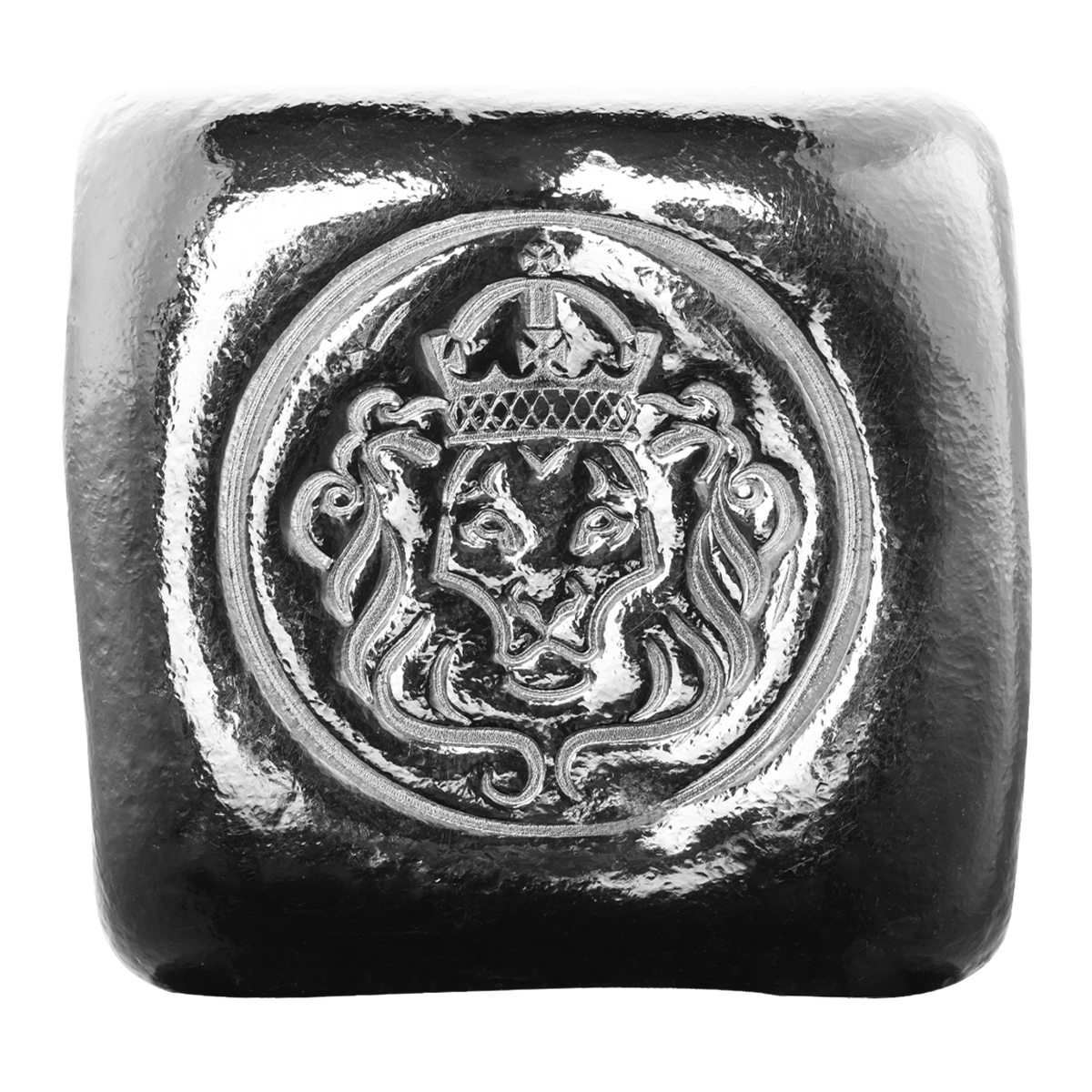 Scottsdale Mint Lion 99.9% Cast Silver Bar 1oz