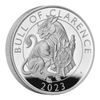 英国2023都铎王室神兽系列 – 克拉伦斯公牛99.9%精铸银币5盎司