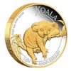 澳洲2022樹熊15週年99.99%精鑄鍍金銀幣3盎司