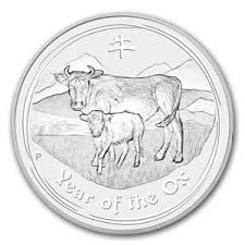 澳洲2009牛年生肖銀幣1盎司