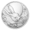 China 2023 Year Of The Rabbit 99.9% Round Shaped Proof Silver Coin 1kg