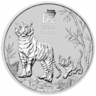 Australia-2022--Lunar-Series-III-Year-Of-The-Tiger--99.99%-Silver-BU-Coin-1oz