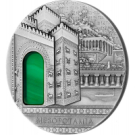 Niue-2014-Imperial-Art-Mesopotamia-Green-Agate-99.9%-High-Relief-Antiqued-Silver-Coin-2oz