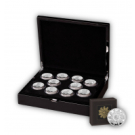 Great-Britain-2021-The-Queen's-Beasts-Series-99.9%-Silver-Proof-Coin-2oz-Eleven-Coins-Set