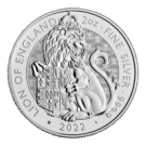 Great-Britain-2022-The-Royal-Tudor-Beast-–-The-Lion-of-England-99.99%-BU-Silver-Coin-2oz