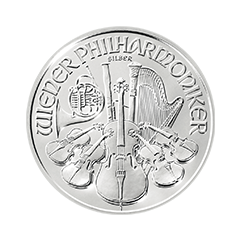 Austrian Silver Philharmonic 1oz (Random Year) (0.831 Tael) (Used)