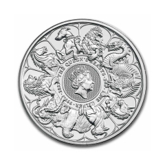 Great-Britain--2021-Great-Britain-Queen's-Beast-Completer---99.9%-Silver-Coin-BU-2oz