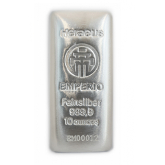 Emperio-x-Heraeus-99.99%-Silver-Bar-10oz,Emperio-x-Heraeus-99.99%-Silver-Bar-10oz