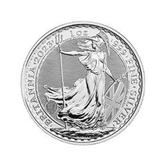 英國2023大不列顛女神99.9%普制銀幣1盎司 (限量版) (0.831兩)