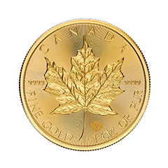 Canada 2024 Maple Leaf 99.99% Gold Coin 1oz