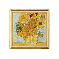 Niue 2023 Vincent van Gogh Series - Sunflowers 99.9% Proof Silver Coin 2oz