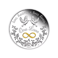 Australia 2025 One Love 99.99% Proof Silver Coin 1oz