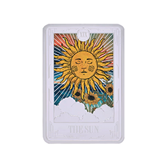 紐埃2024塔羅牌十九 – 太陽99.9%精鑄銀幣1盎司