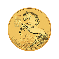 Australia 2026 Lunar Series III - Year of the Horse 99.99% Bullion Gold Coin 1/4oz (0.2077 Tael)