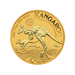 Australia 2026 Kangaroo 99.99% Bullion Gold Coin 1/4oz (0.2077 Tael)