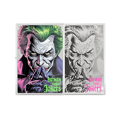 Niue 2026 Batman Three Jokers - The Criminal 99.9% Coloured Proof Silver Foil 1oz