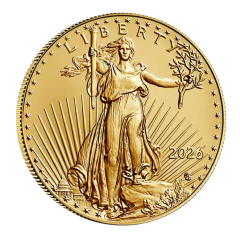 America 2026 Eagle 91.67% Bullion Gold Coin 1oz (0.831 Tael)